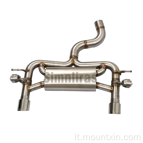 Audi TT 2.0T Ducce senza tubo di scarico del catalizzatore